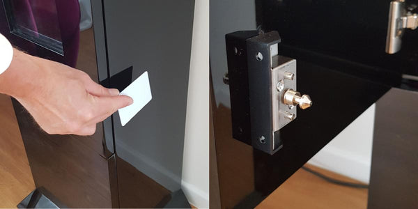 Ghost Lock Modul Option für Standuhren mit Chipkarte öffnen
