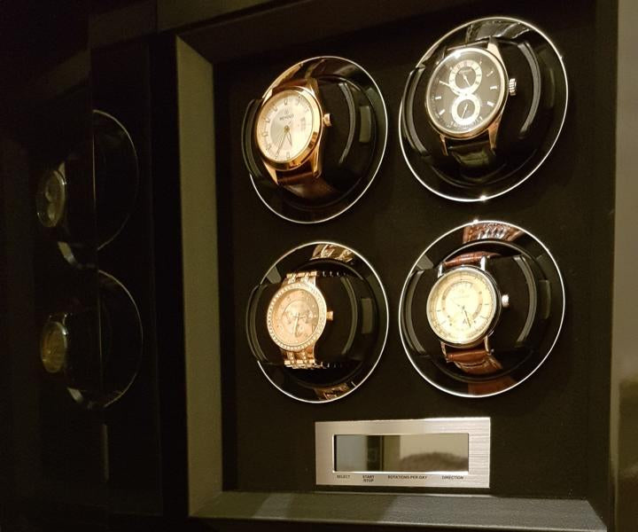 4er Uhrenbeweger in Standuhr